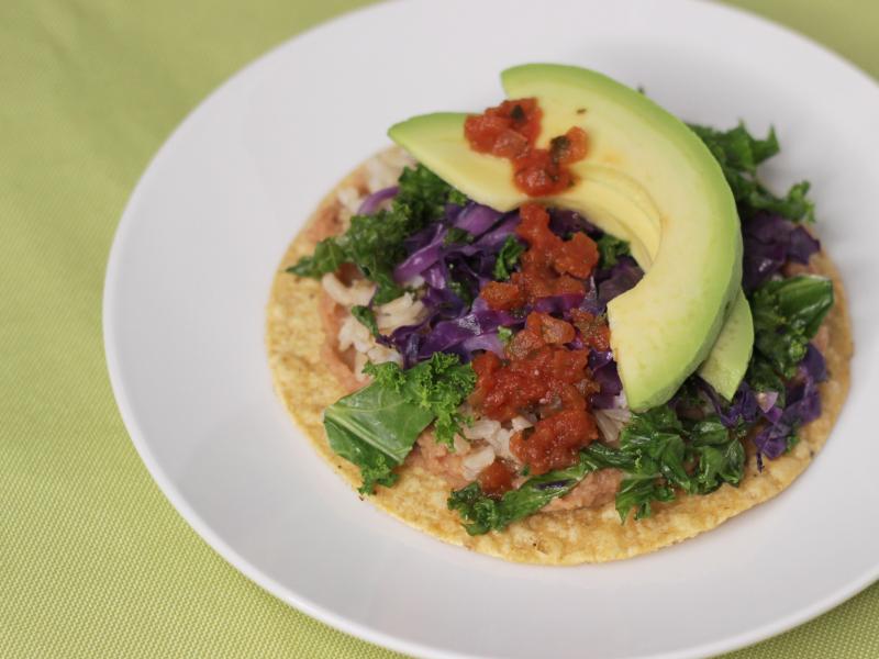 Wild Veggie Tostada