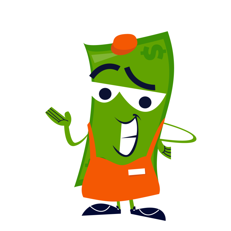 Dollar mascot